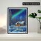 5D Diamond Painting Kits Winter - DIY Diamond Art Kits for Adults Aurora, Full Round Drill - Crystal Embroidery Cross Stitch
